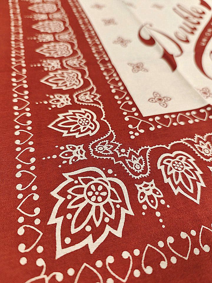 RRL Ralph Lauren Dead Stock Jeans Printed Bandana Scarf handkerchief Unisex Size ONE SIZE - 11 Thumbnail