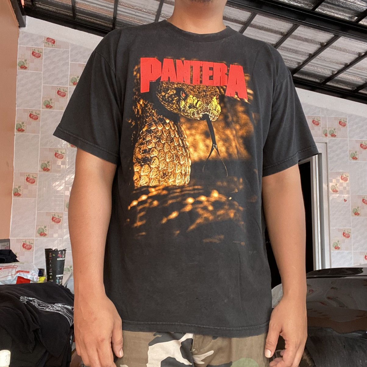 Band Tees × Vintage Vintage 1996 Pantera - The Great Southern
