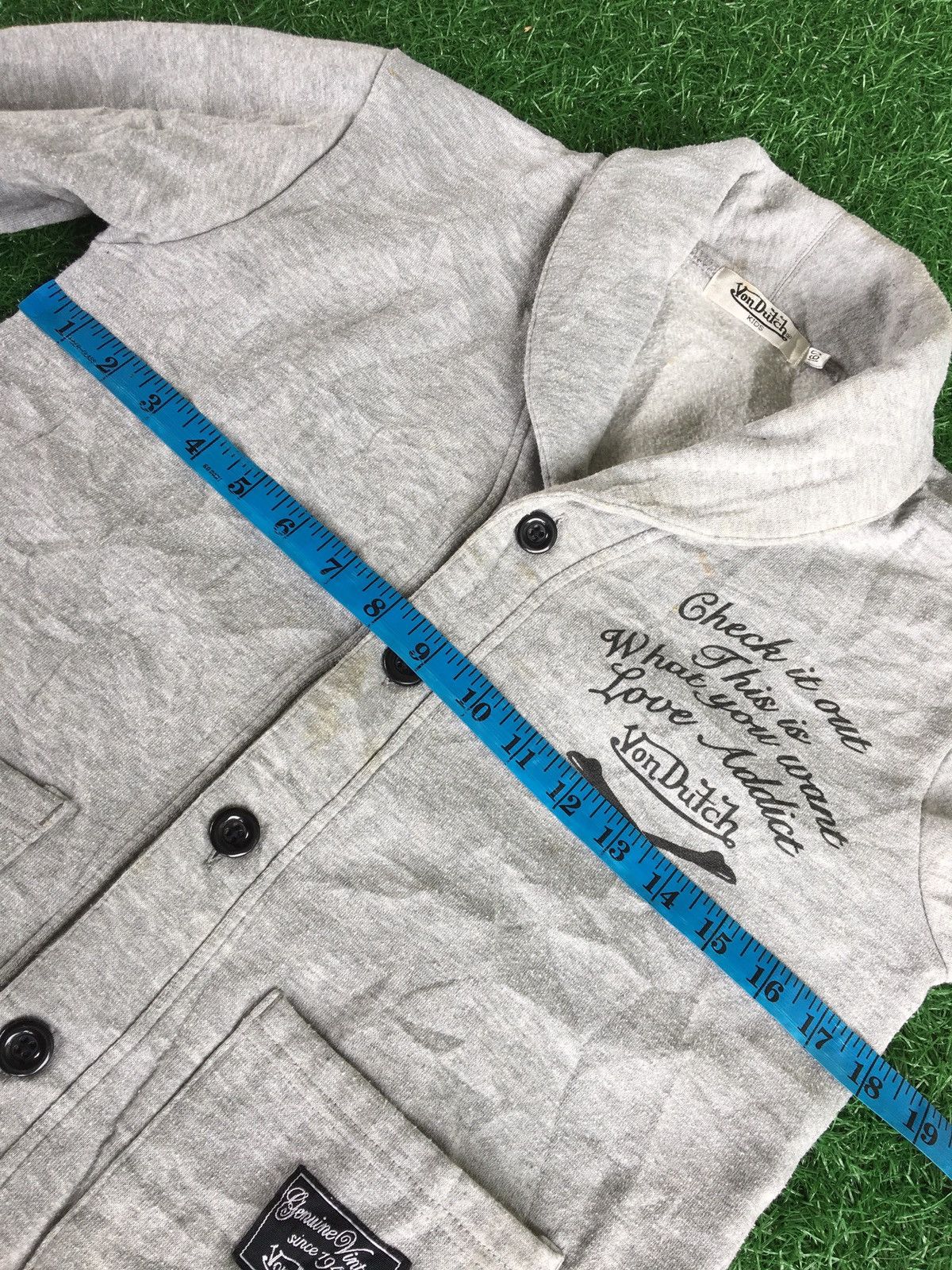 Von Dutch Von Dutch Half Button Sweetshirts Spell Logo kid Size US XS / EU 42 / 0 - 2 Thumbnail