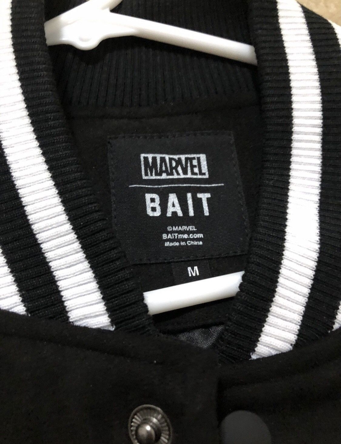 Bait Bait x marvel varsity jacket Size US M / EU 48-50 / 2 - 3 Thumbnail