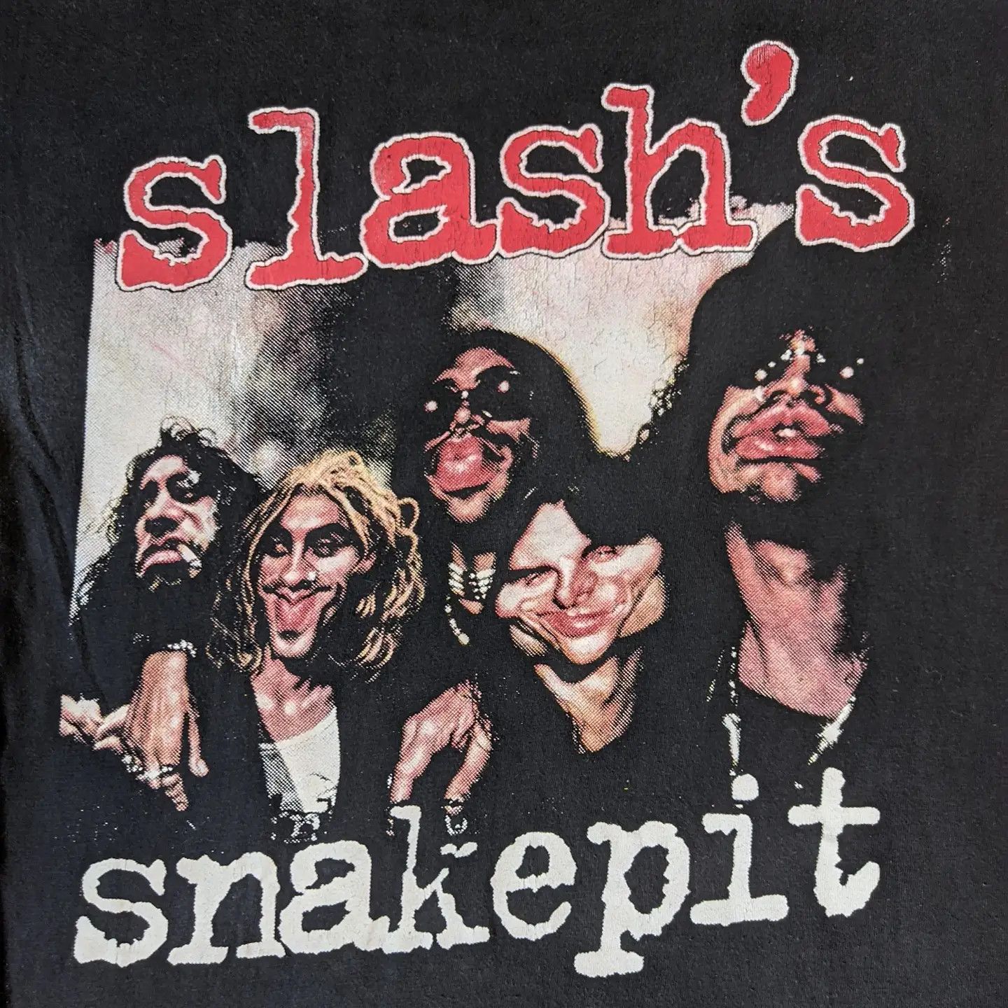 Band Tees × Guns N' Roses × Vintage 90's Slash's Snakepit Size US L / EU 52-54 / 3 - 4 Thumbnail