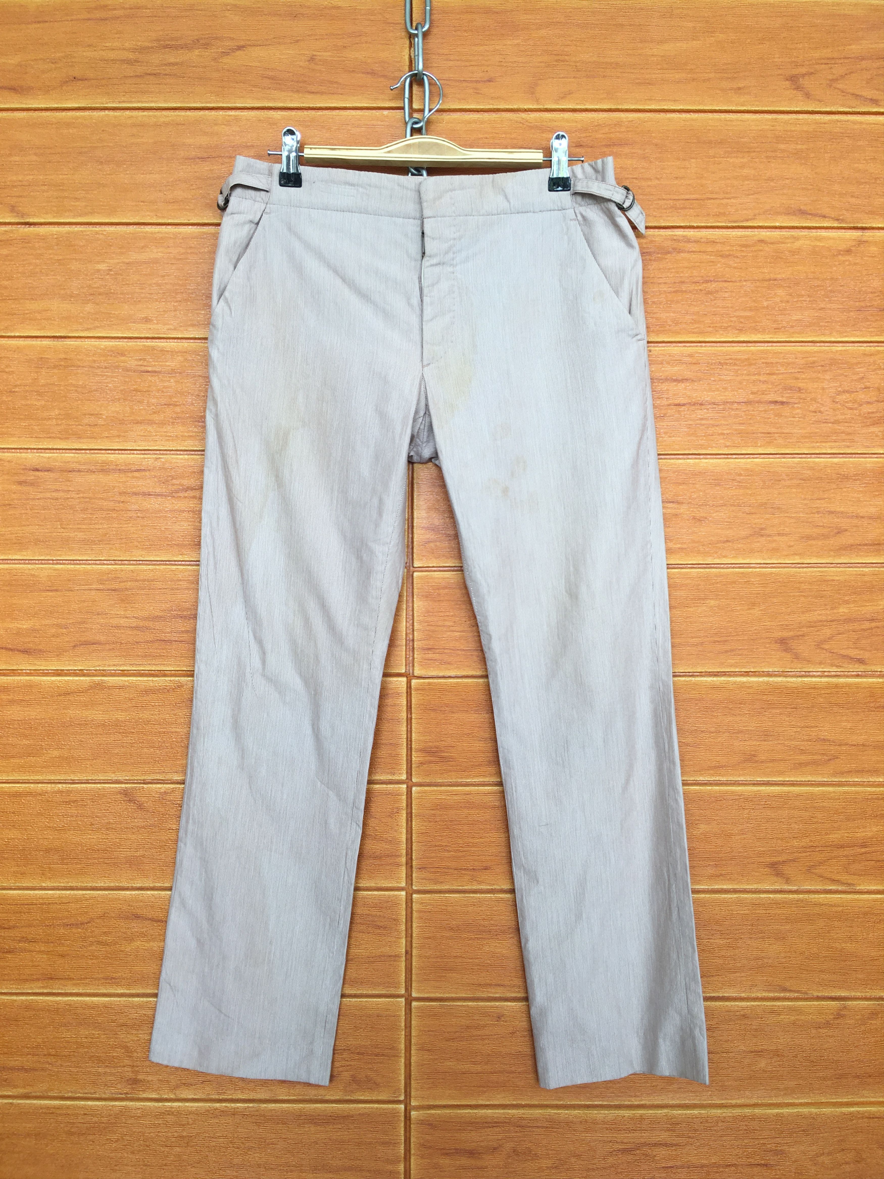 Alexander McQueen Vintage ALEXANDER MQUEEN Pin Striped Pants Size US 30 / EU 46 - 1 Thumbnail