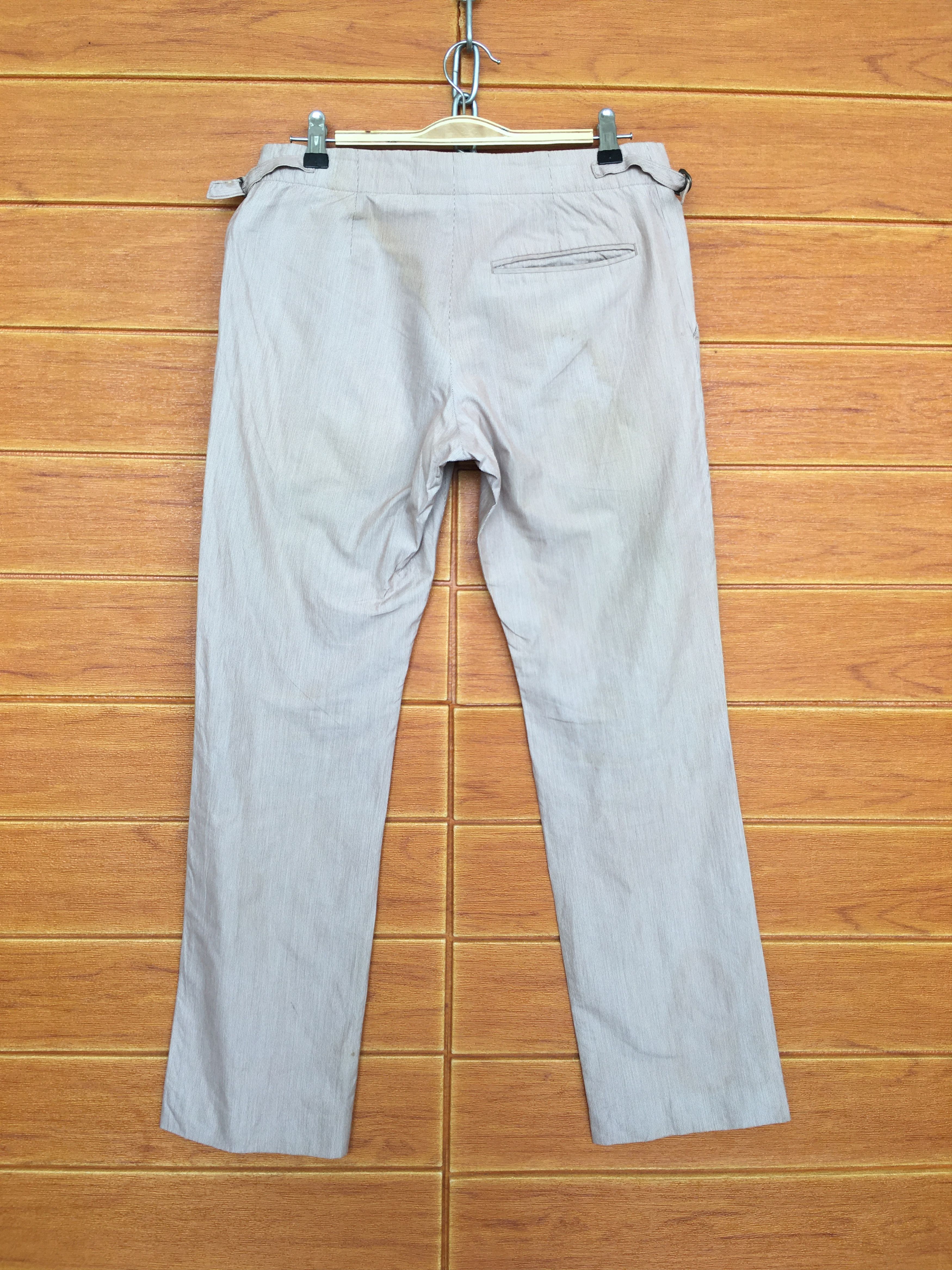 Alexander McQueen Vintage ALEXANDER MQUEEN Pin Striped Pants Size US 30 / EU 46 - 7 Thumbnail