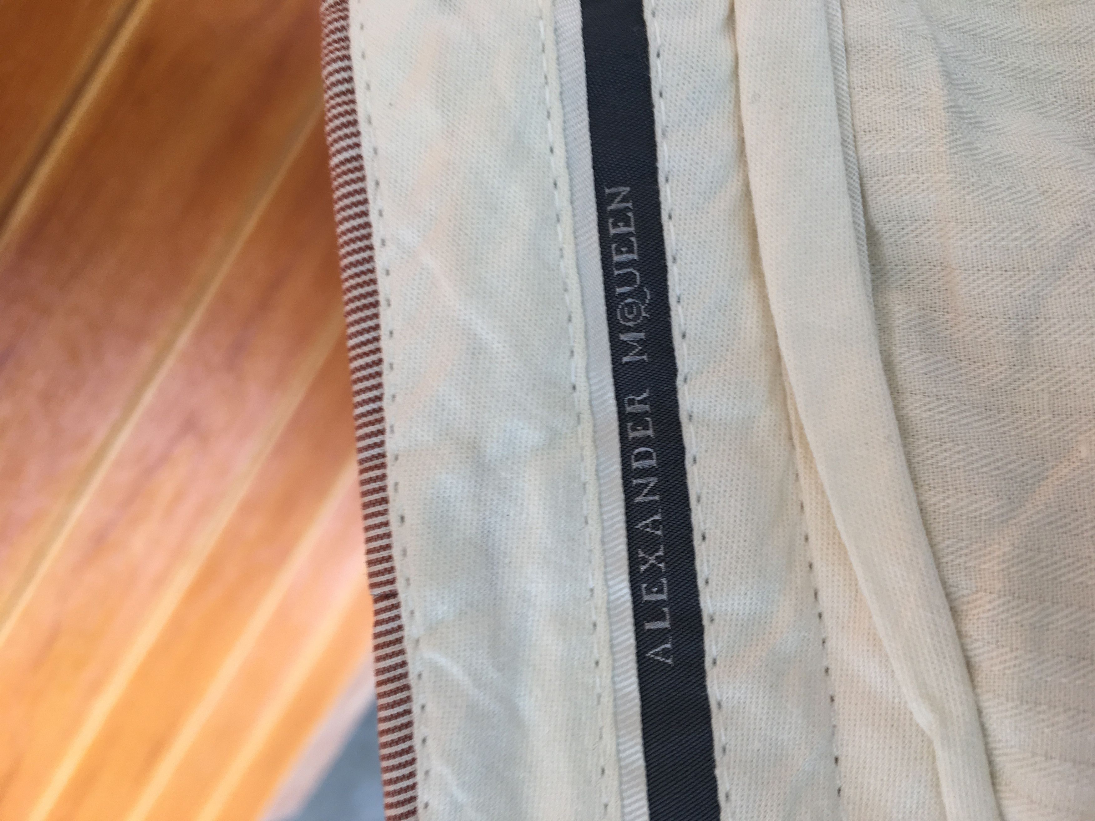 Alexander McQueen Vintage ALEXANDER MQUEEN Pin Striped Pants Size US 30 / EU 46 - 12 Thumbnail