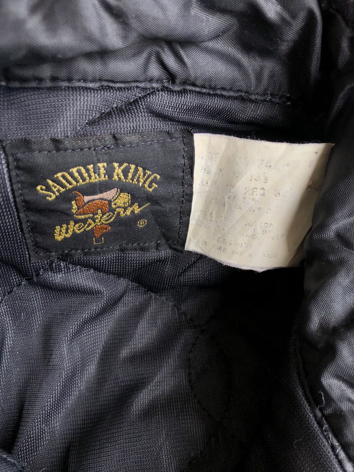 Vintage 1980s Saddle King Quilt Lining Western Flannel Shirt Size US L / EU 52-54 / 3 - 7 Thumbnail