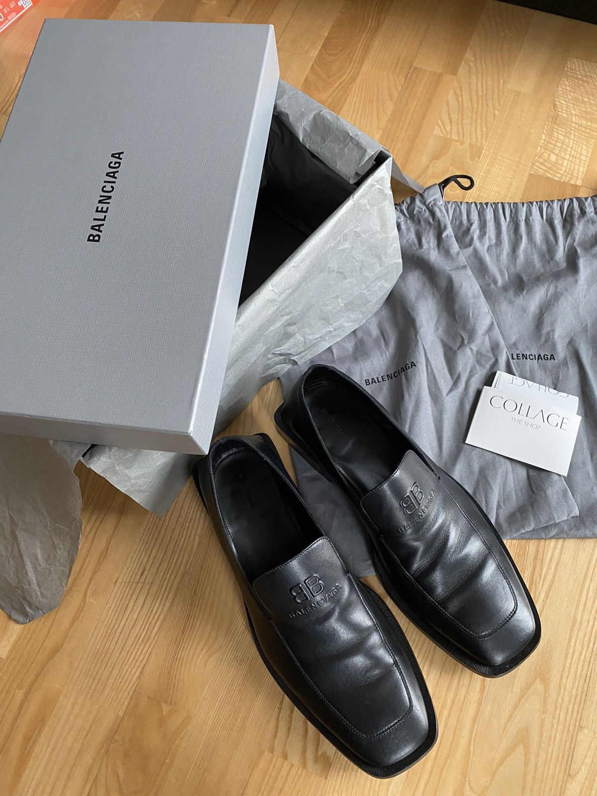 Balenciaga Coin Rim Loafer Grailed