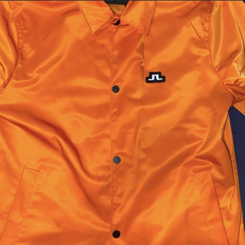 Lindenberg Satin Jacket Orange for Men