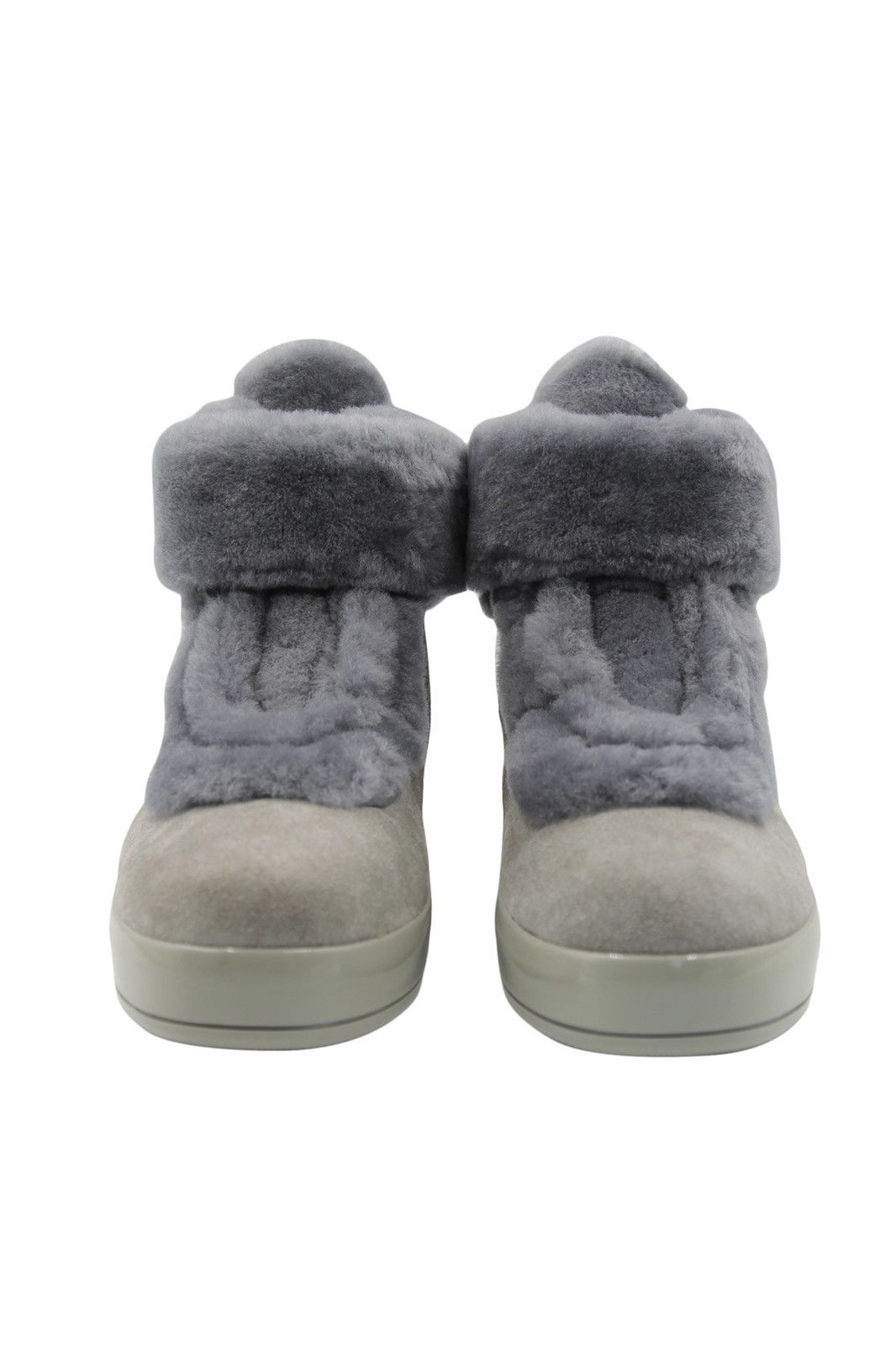 Prada 🐇 Fur & Suede Boots Size US 7.5 / EU 40-41 - 1 Thumbnail