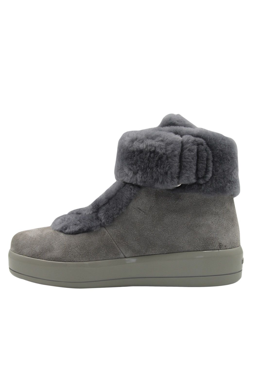 Prada 🐇 Fur & Suede Boots Size US 7.5 / EU 40-41 - 3 Thumbnail