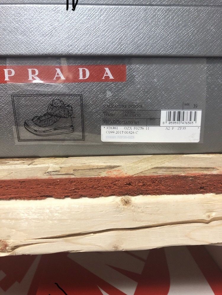Prada 🐇 Fur & Suede Boots Size US 7.5 / EU 40-41 - 6 Thumbnail