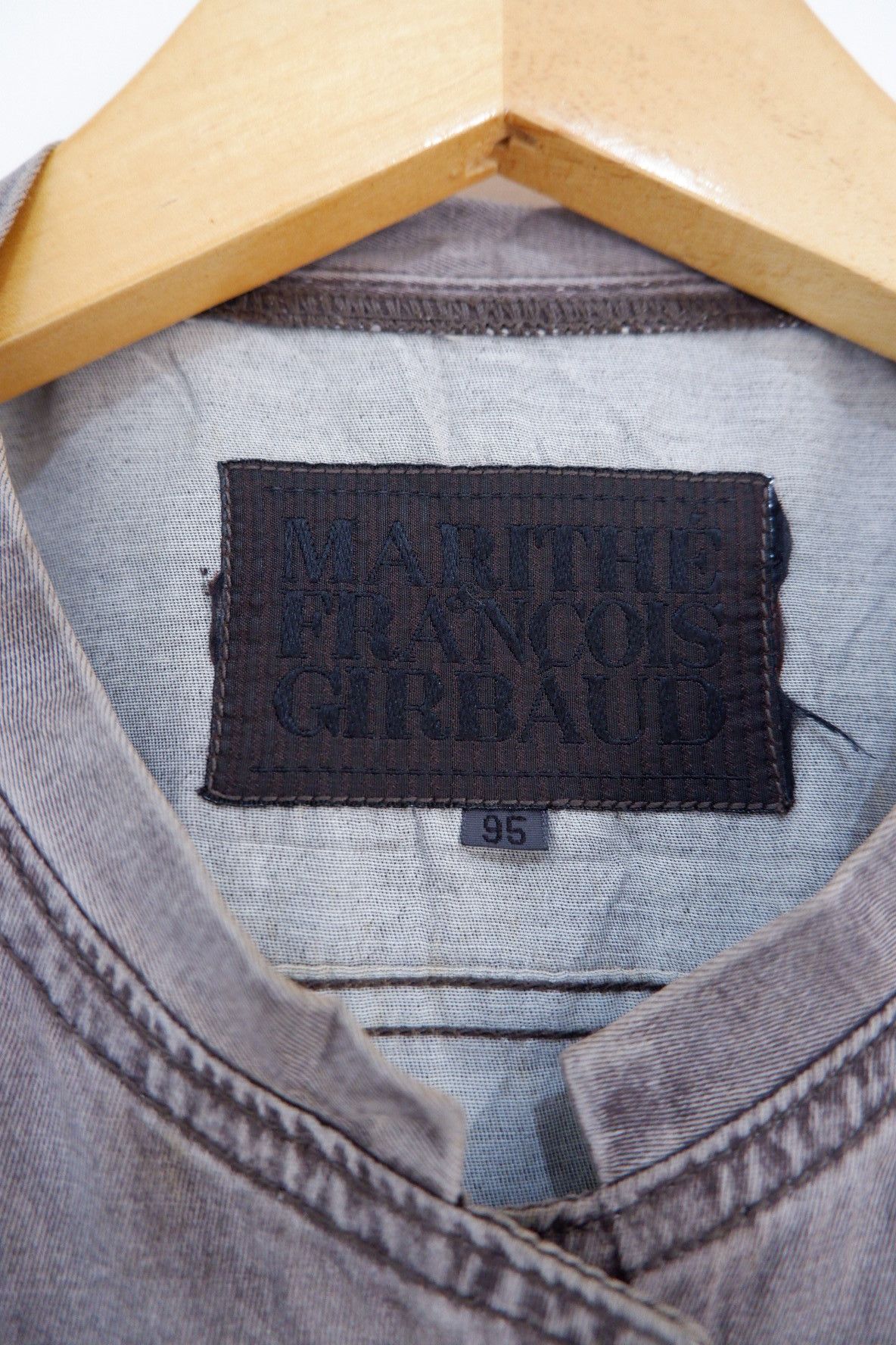 Marithe + Francois Girbaud Vintage Marithe Francois Girbaud Stone washed Shirt Size US S / EU 44-46 / 1 - 4 Thumbnail