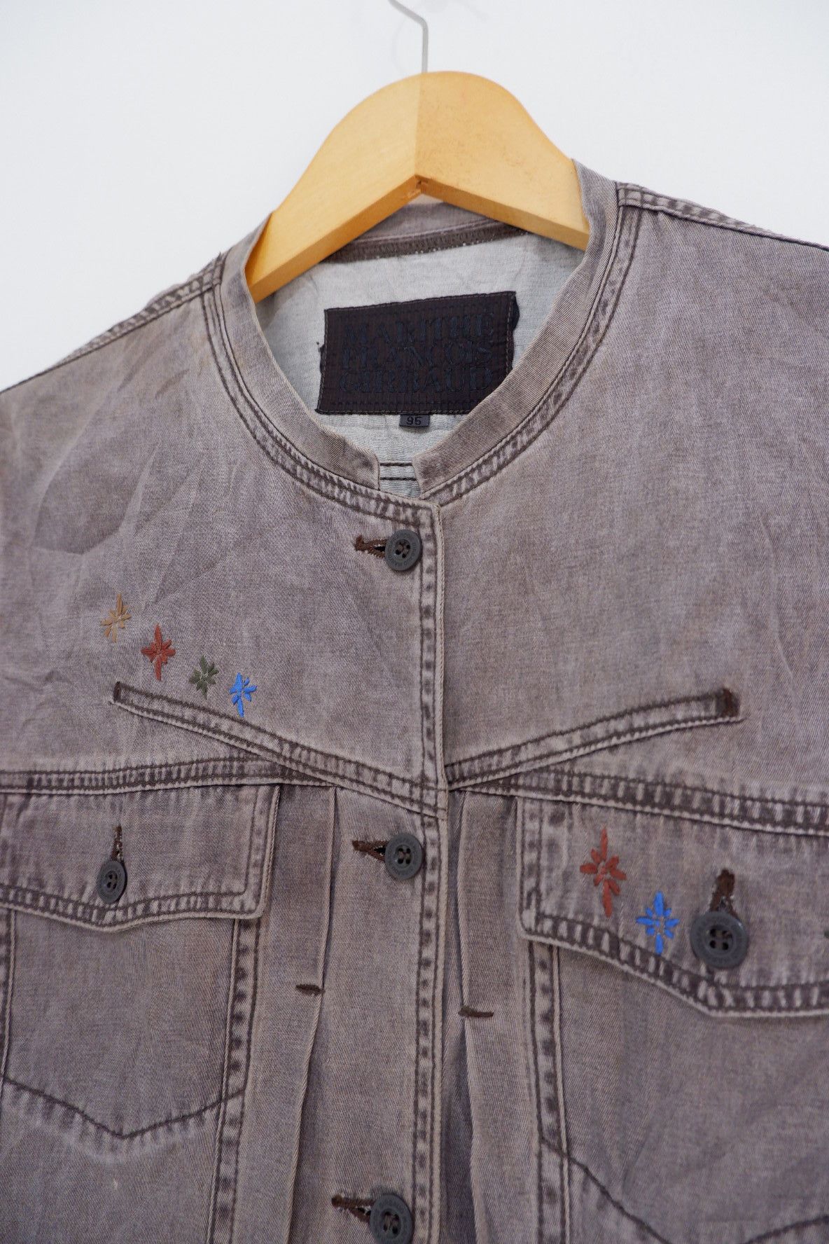 Marithe + Francois Girbaud Vintage Marithe Francois Girbaud Stone washed Shirt Size US S / EU 44-46 / 1 - 3 Thumbnail