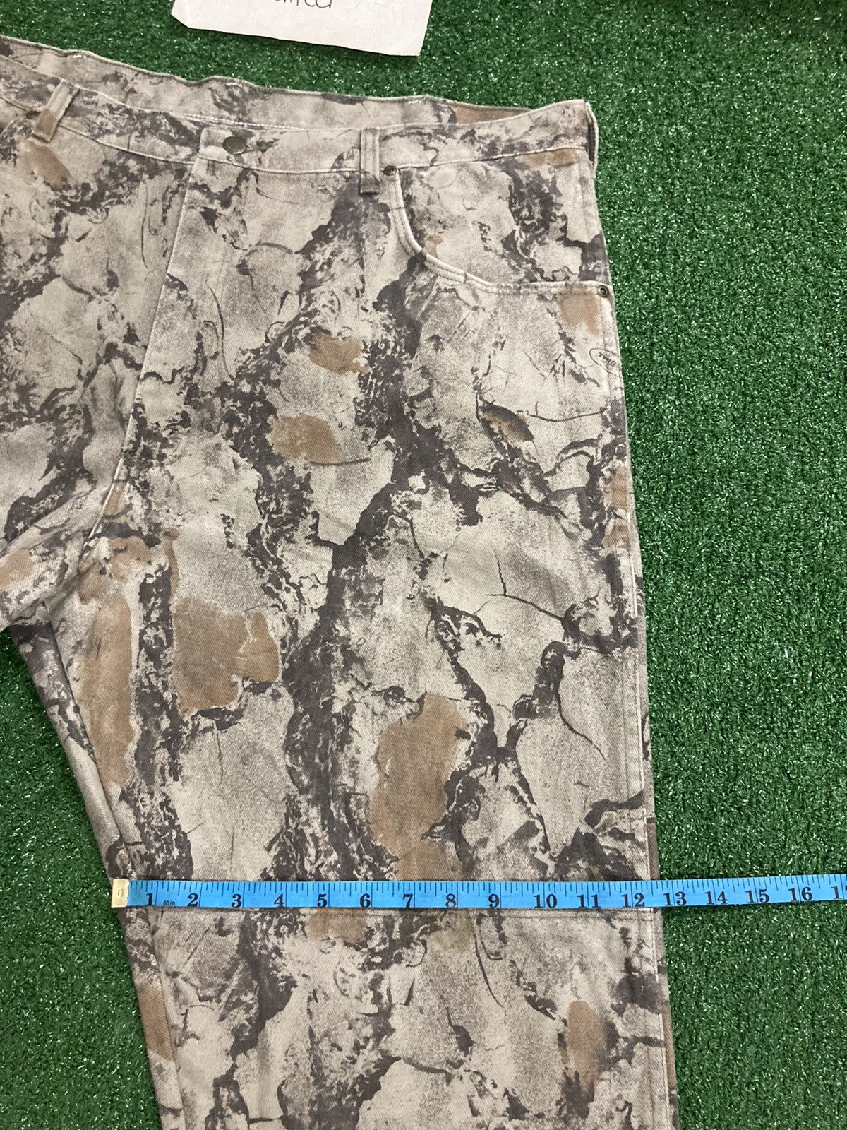 Vintage × Wrangler !LastDrop!Vintage Wrangler Camo Hunting Distressed Jeans Size US 42 / EU 58 - 6 Thumbnail