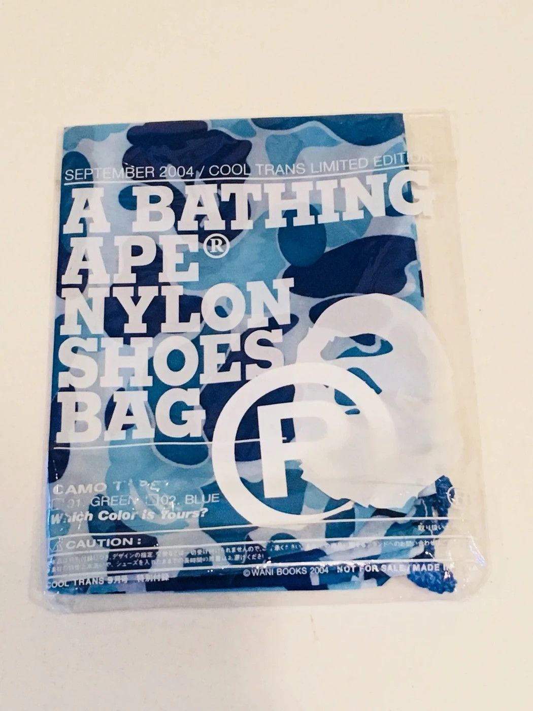 Bape 🔥 2004 BAPE Camo Nylon Shoes BAG Camo Laundry Laptop Sleeve Size ONE SIZE - 2 Thumbnail