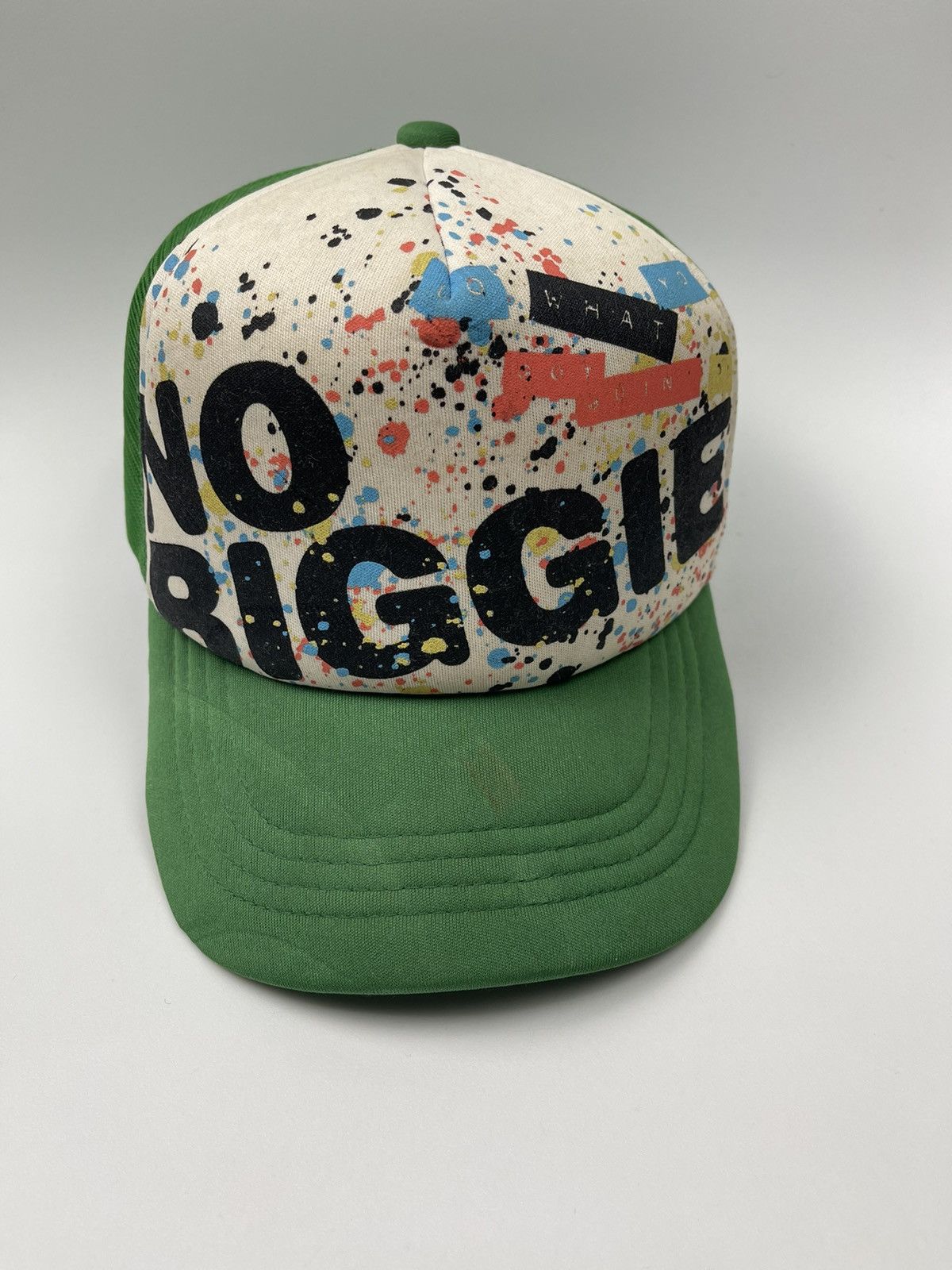 Japanese Brand No Biggie Trucker Hat Cap Size ONE SIZE - 1 Thumbnail