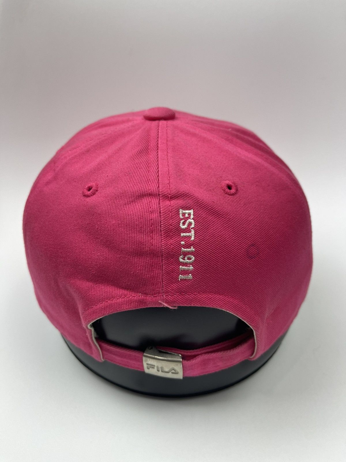 Japanese Brand Fila Moda Nella Vita Sportiva pink hat Size ONE SIZE - 7 Thumbnail