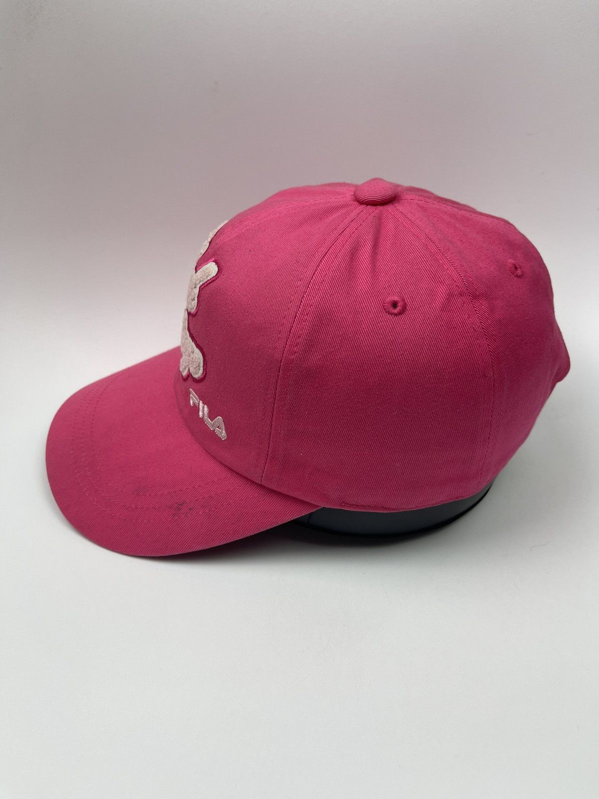 Japanese Brand Fila Moda Nella Vita Sportiva pink hat Size ONE SIZE - 5 Thumbnail