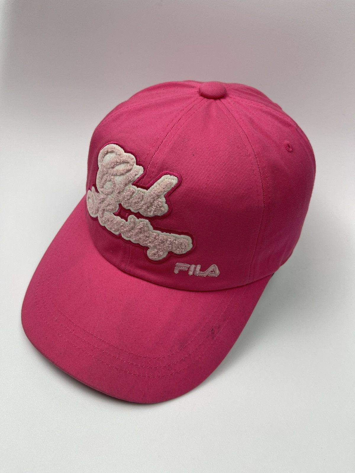 Japanese Brand Fila Moda Nella Vita Sportiva pink hat Size ONE SIZE - 3 Thumbnail