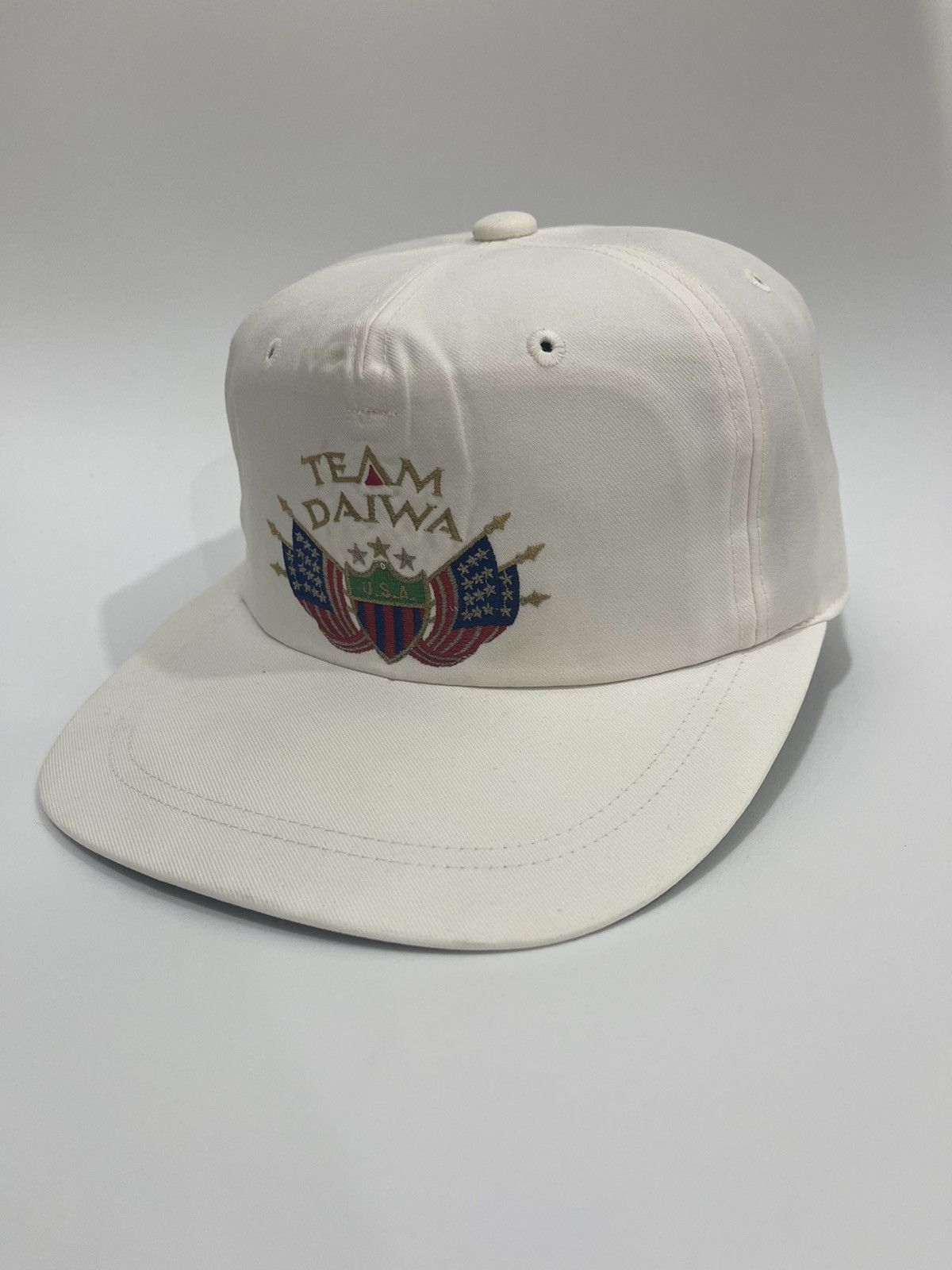 Vintage Rare team daiwa hat Size ONE SIZE - 2 Thumbnail
