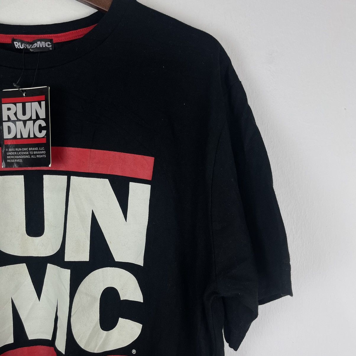 RUN DMC RUN DMC TSHIRT WITH TAG COPYRIGHT 2015 Size US L / EU 52-54 / 3 - 10 Thumbnail