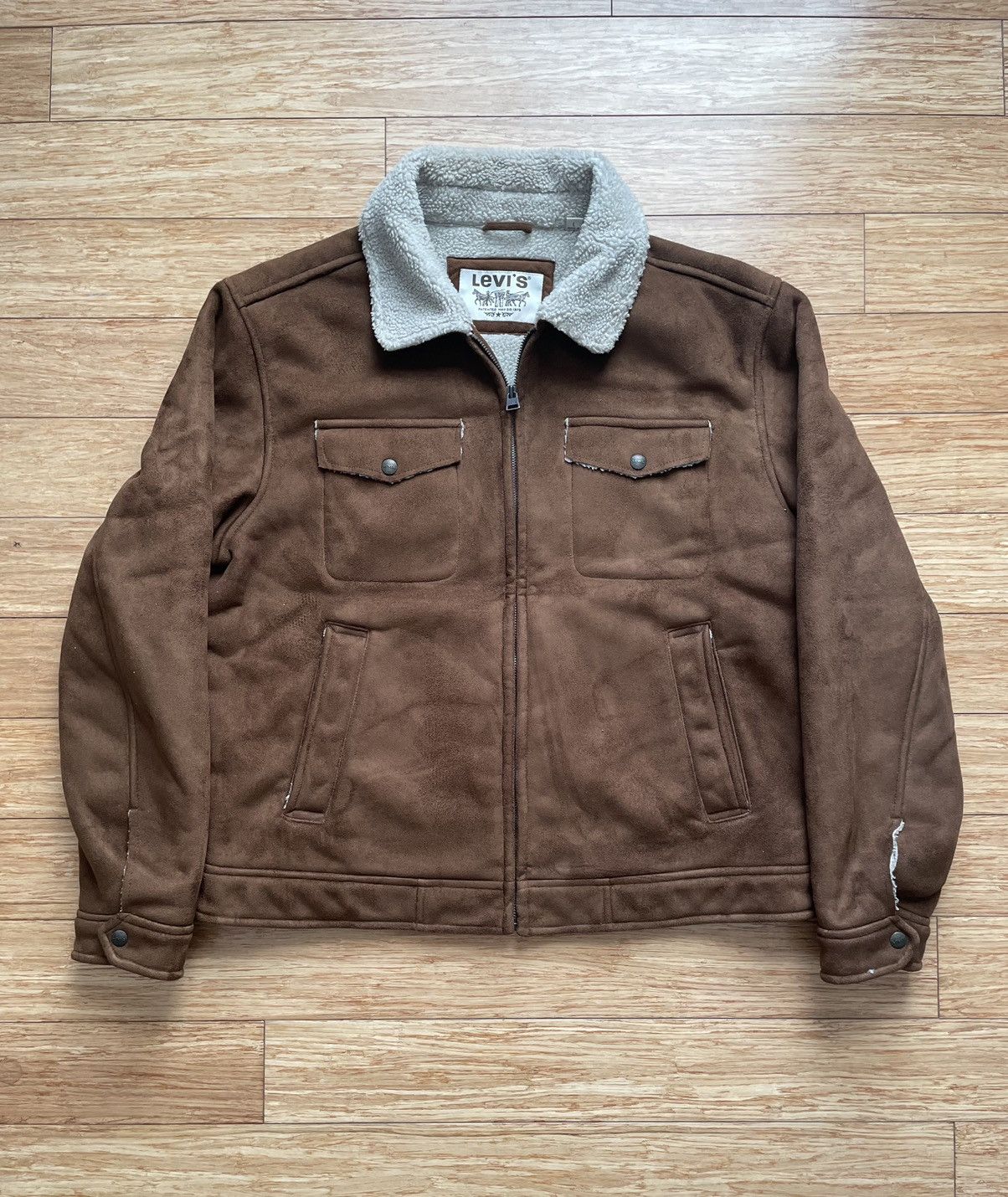 Levi's Sherpa Fleece Lined Trucker Jacket