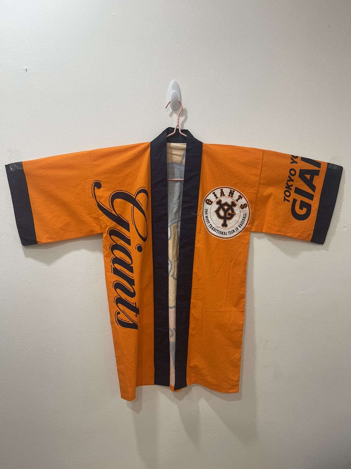 Japanese Brand RARE VINTAGE KIMONO GIANT TEAM BASSBALL JAPAN Size US XXL / EU 58 / 5 - 1 Thumbnail