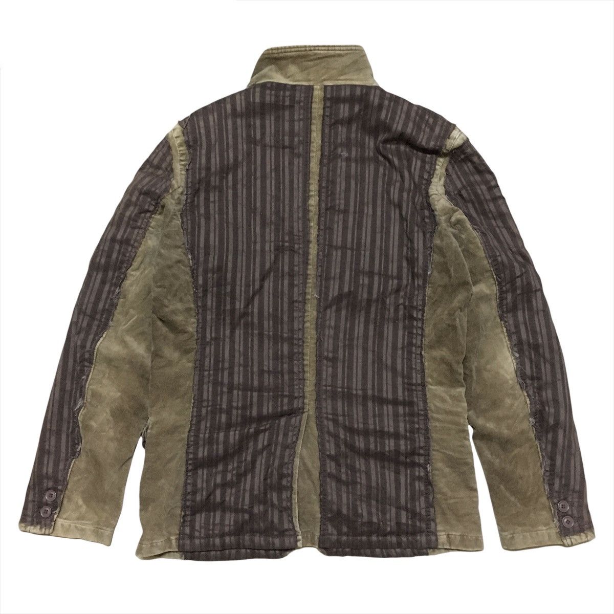 Japanese Brand Japanese Brand Mossimo Blazer Jacket Patchwork Style Size 36R - 2 Thumbnail