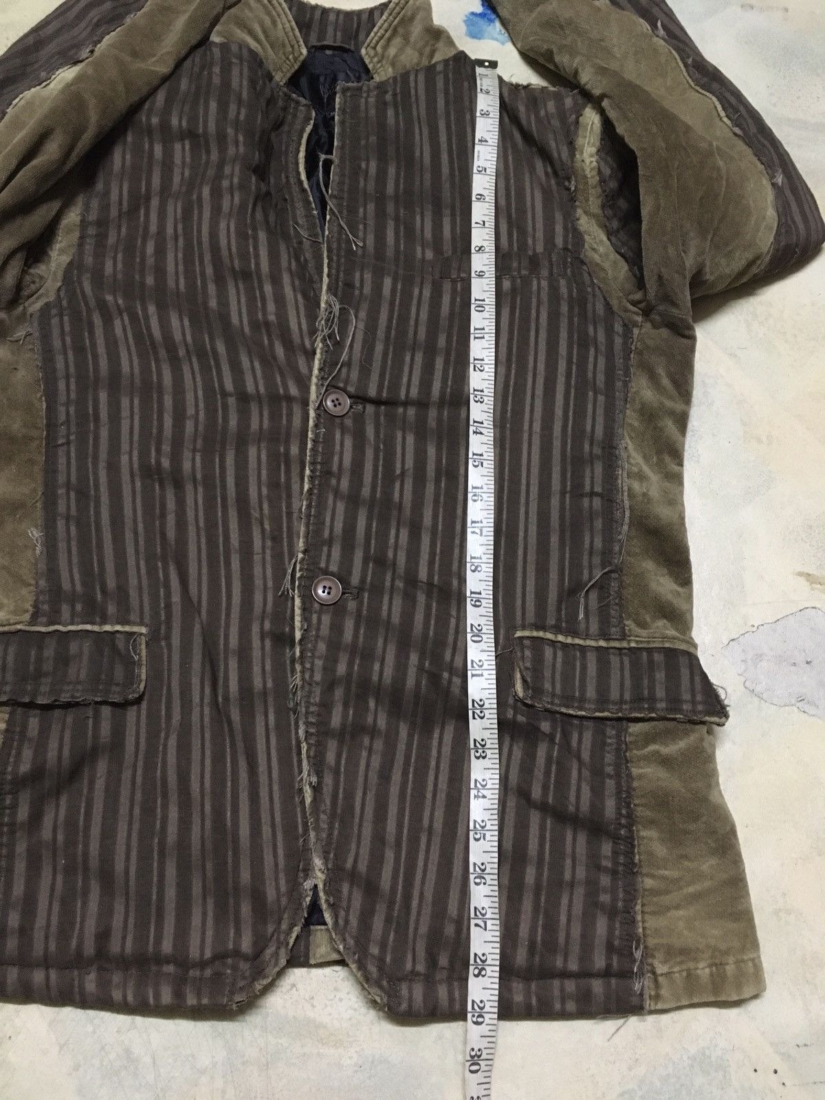 Japanese Brand Japanese Brand Mossimo Blazer Jacket Patchwork Style Size 36R - 15 Thumbnail