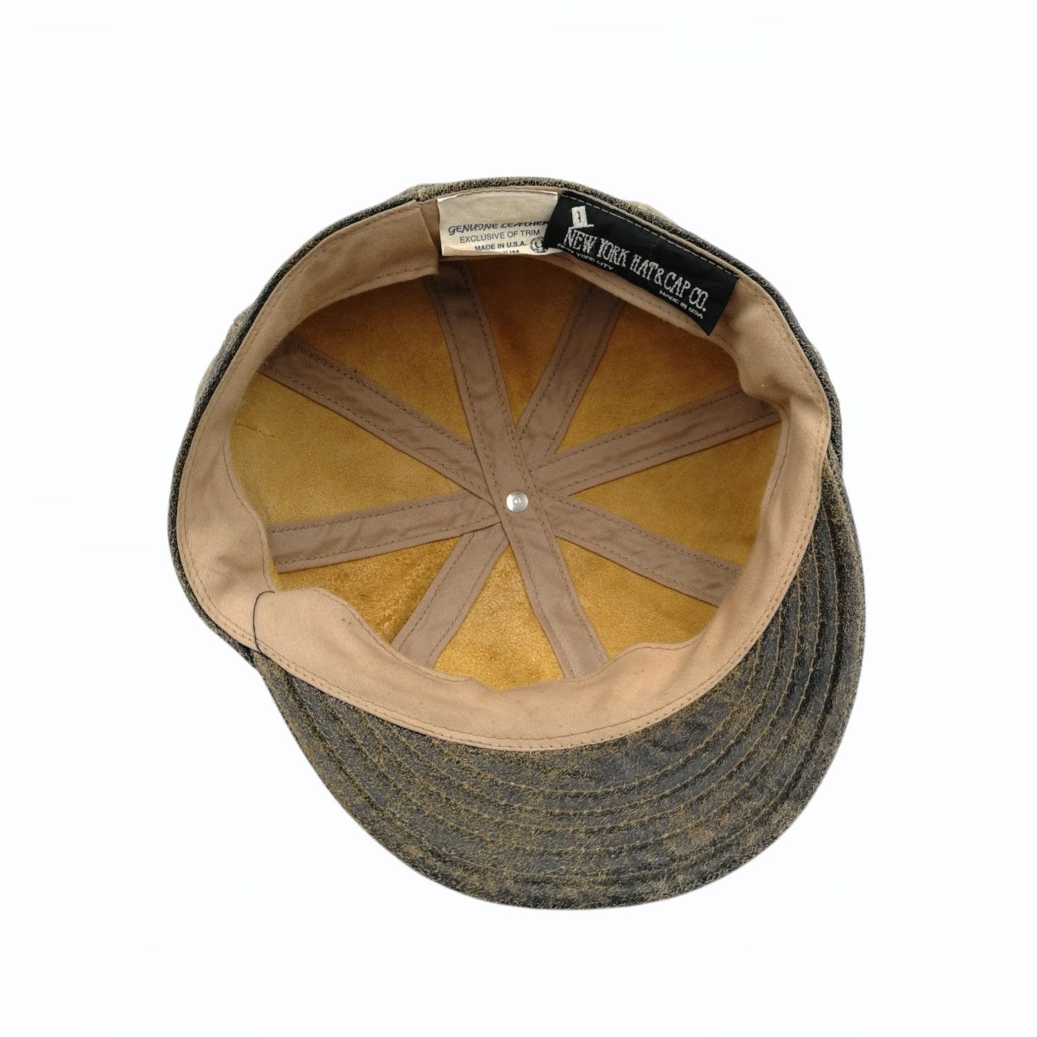 Other New York Hat & Cap co Genuine Leather Size ONE SIZE - 7 Thumbnail