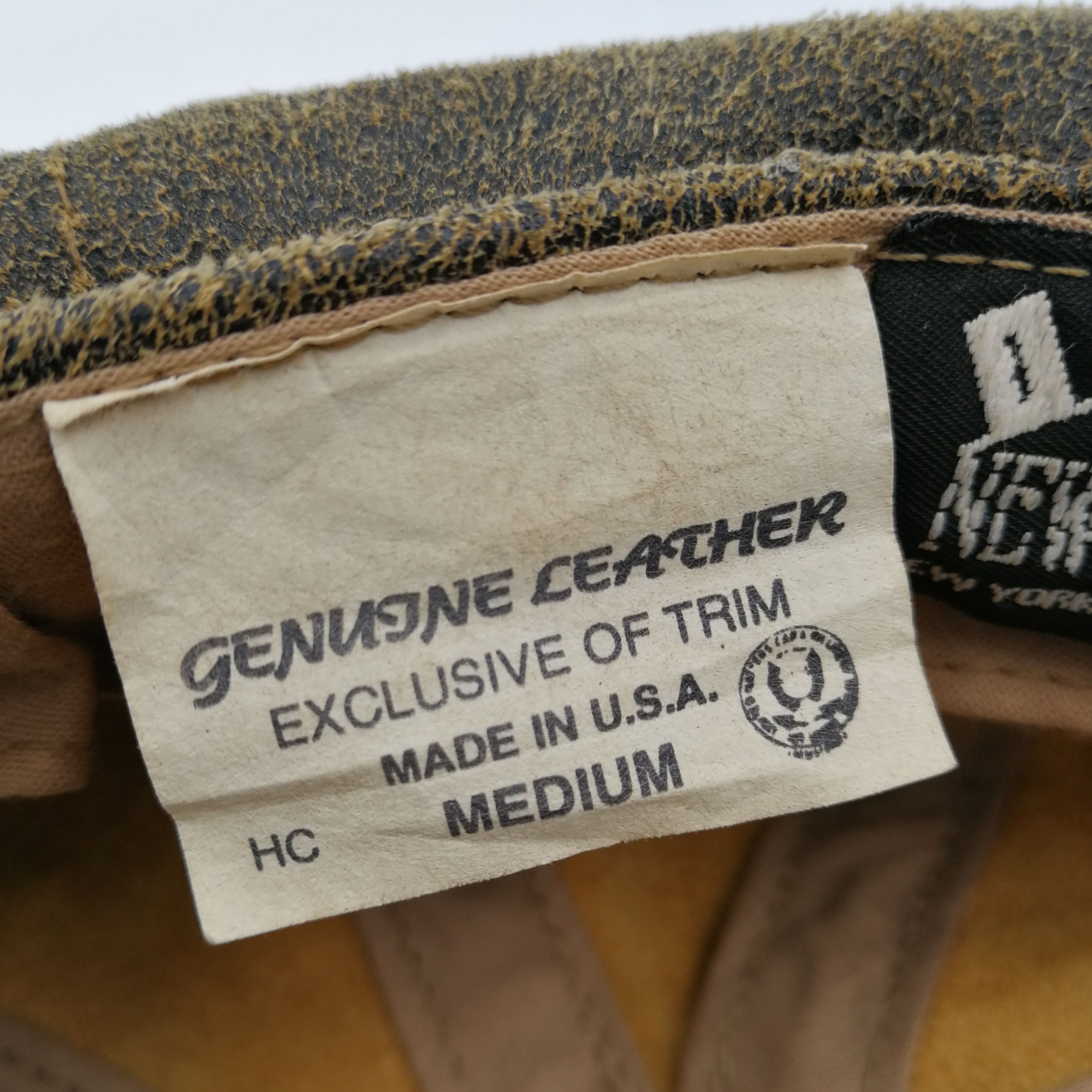 Other New York Hat & Cap co Genuine Leather Size ONE SIZE - 9 Thumbnail