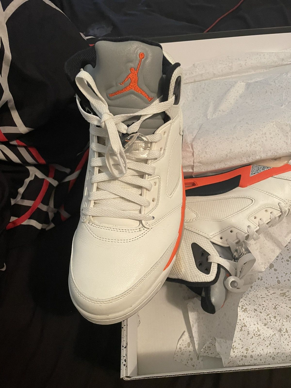 Air Jordan 5s Shattered Glass