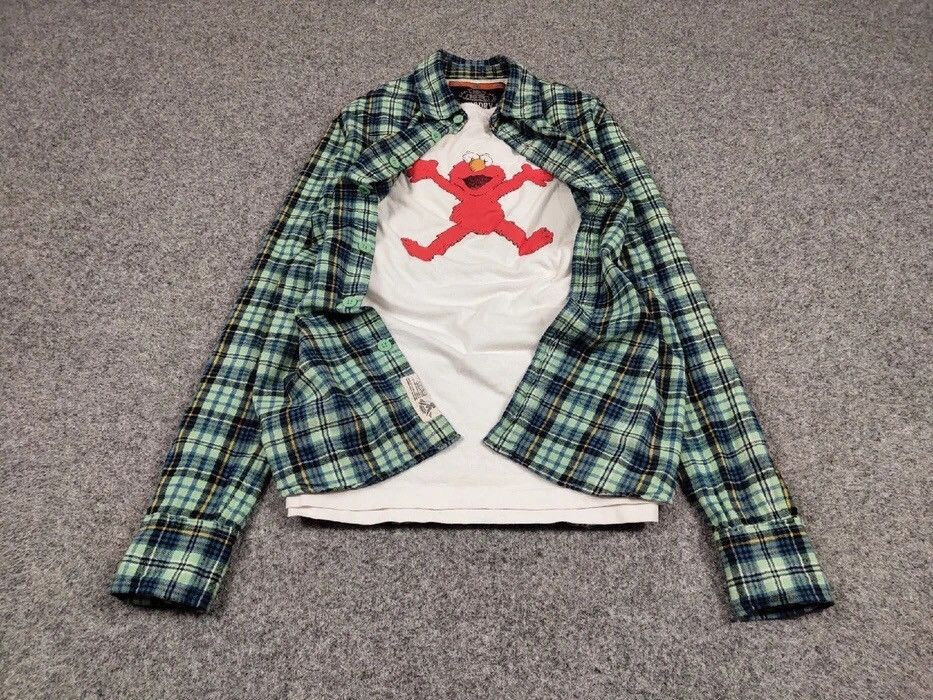 Flannel Vintage Flannel Shirt Travis Scott Style Size US M / EU 48-50 / 2 - 2 Thumbnail