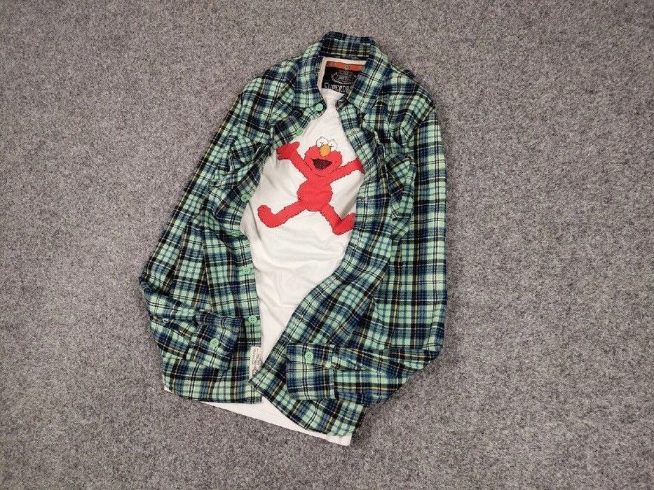 Flannel Vintage Flannel Shirt Travis Scott Style Size US M / EU 48-50 / 2 - 9 Thumbnail