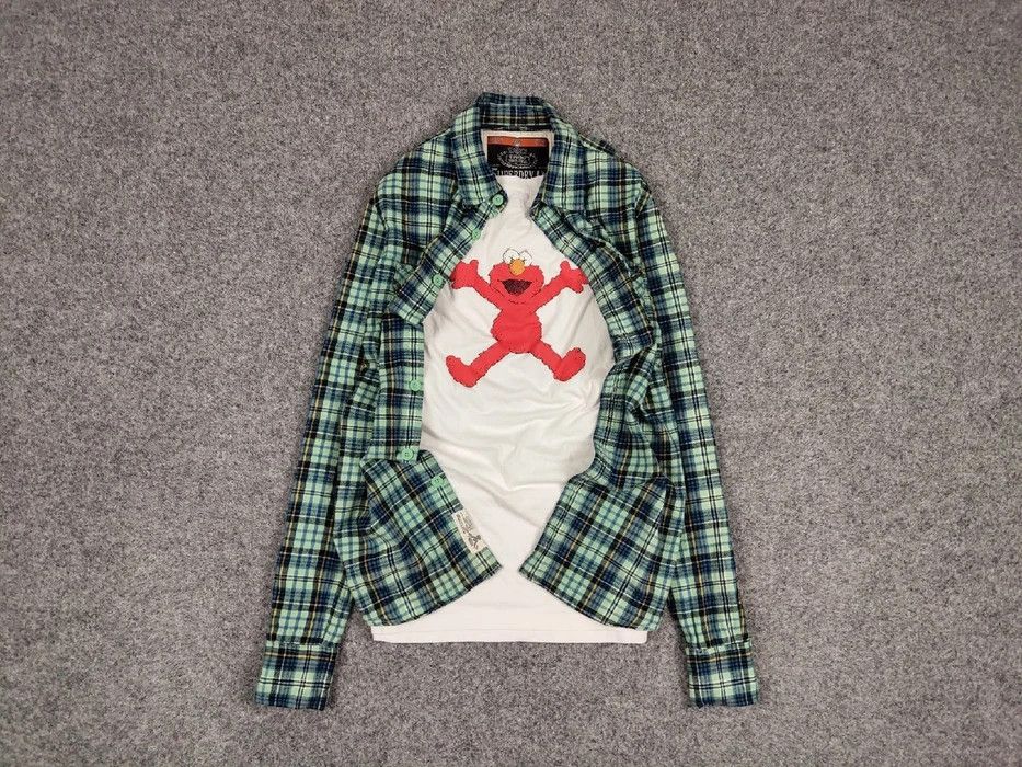Flannel Vintage Flannel Shirt Travis Scott Style Size US M / EU 48-50 / 2 - 1 Thumbnail