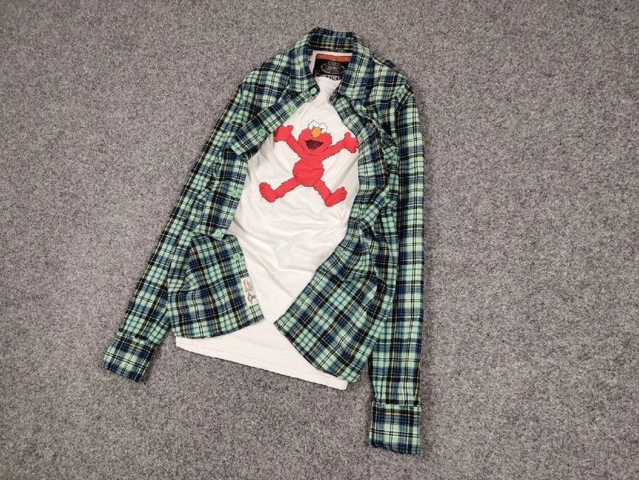 Flannel Vintage Flannel Shirt Travis Scott Style Size US M / EU 48-50 / 2 - 3 Thumbnail