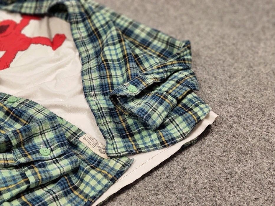 Flannel Vintage Flannel Shirt Travis Scott Style Size US M / EU 48-50 / 2 - 10 Thumbnail