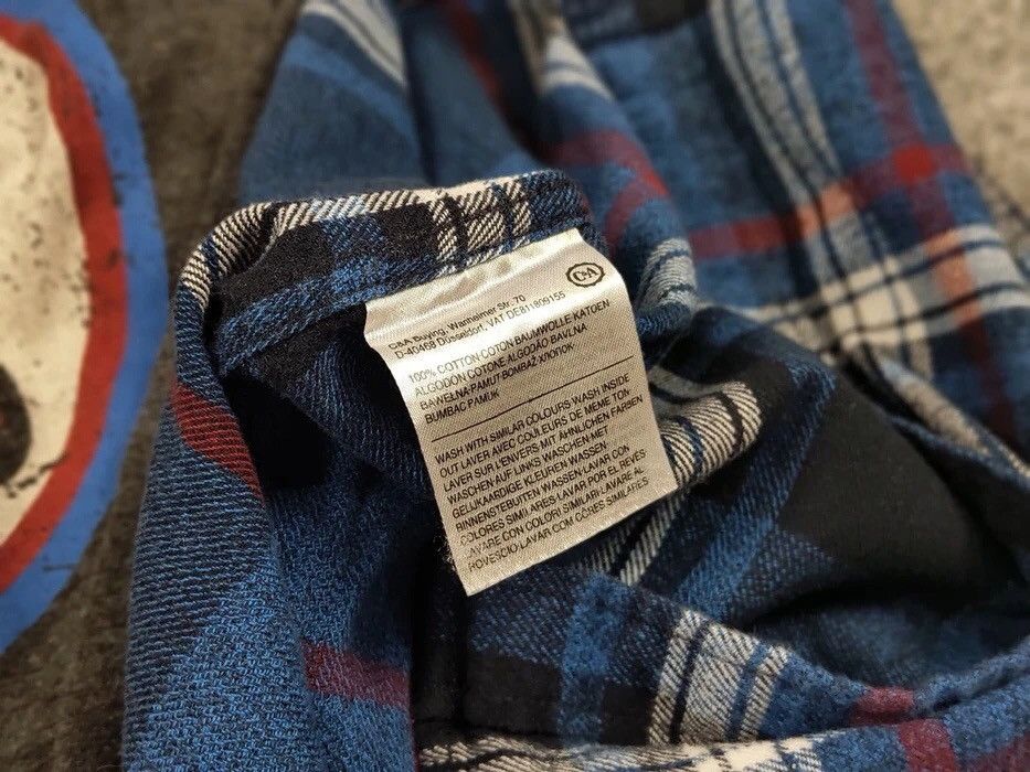 Flannel Vintage Flannel Shirt Travis Scott Style Streetwear Hype Size US L / EU 52-54 / 3 - 12 Thumbnail