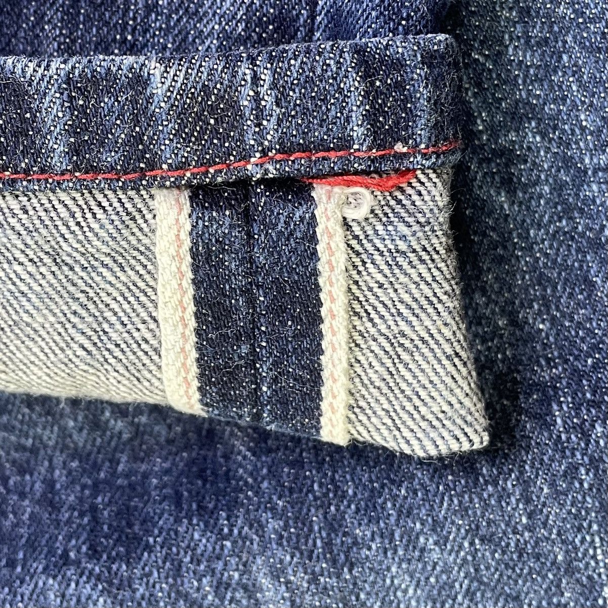 Famous Stars And Straps × Vintage Y2K Famous Stars & Straps Selvedge Denim Jeans Size US 32 / EU 48 - 8 Thumbnail