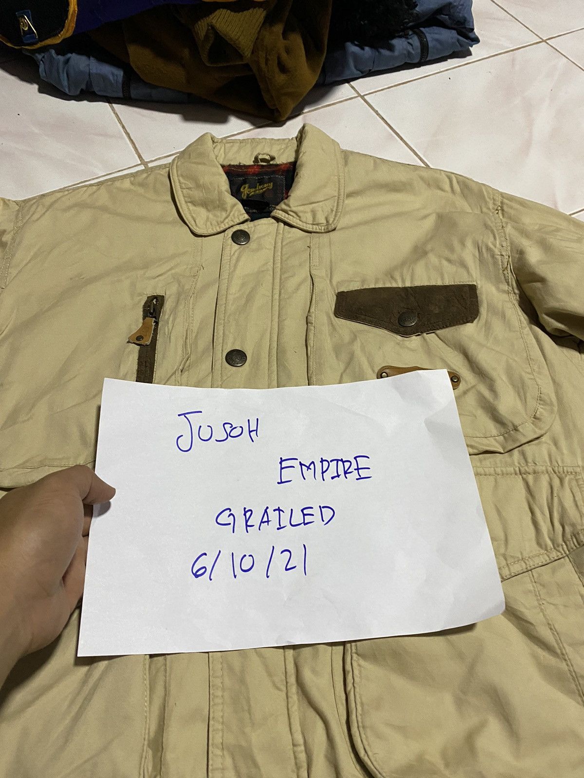 Vintage 🔥DHL SHIPPING🔥VINTAGE GEMBONY WORKER STYLE JACKET Size US M / EU 48-50 / 2 - 8 Thumbnail