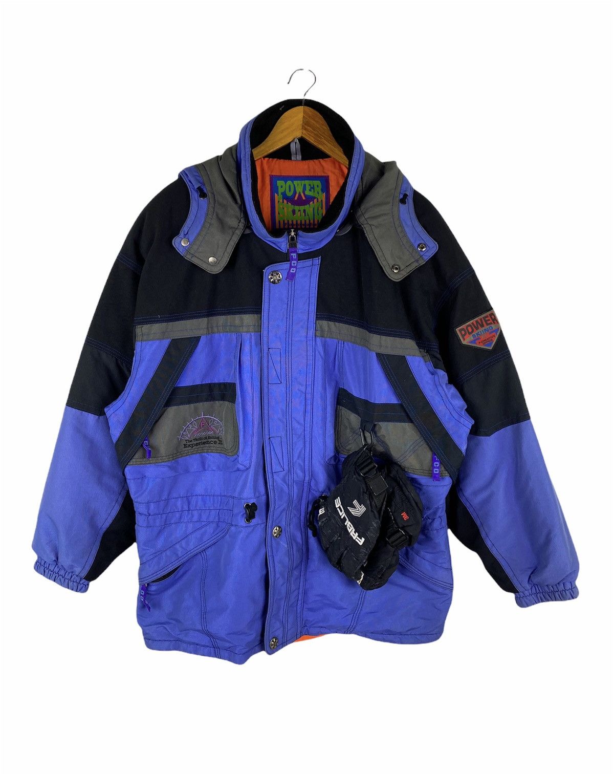 Japanese Brand 🔥DHL SHIPPPING🔥POWER SKIING JACKET WITH GLOVES Size US L / EU 52-54 / 3 - 1 Thumbnail
