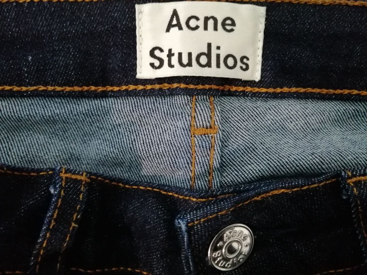 Acne Studios SKIN 5 RW RINSE SKINNY JEANS SIZE 28 Size US 28 / EU 44 - 6 Thumbnail