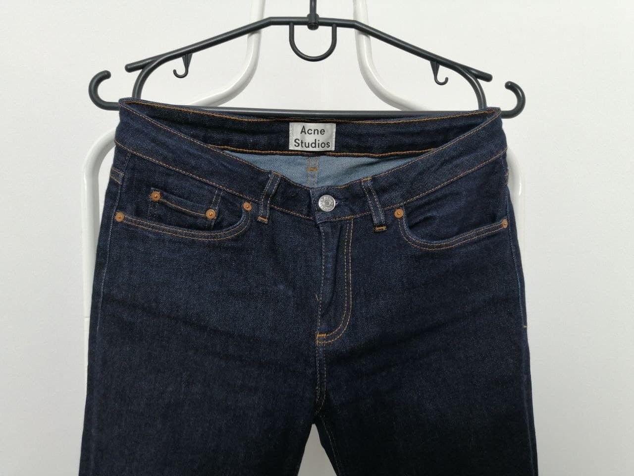 Acne Studios SKIN 5 RW RINSE SKINNY JEANS SIZE 28 Size US 28 / EU 44 - 2 Thumbnail
