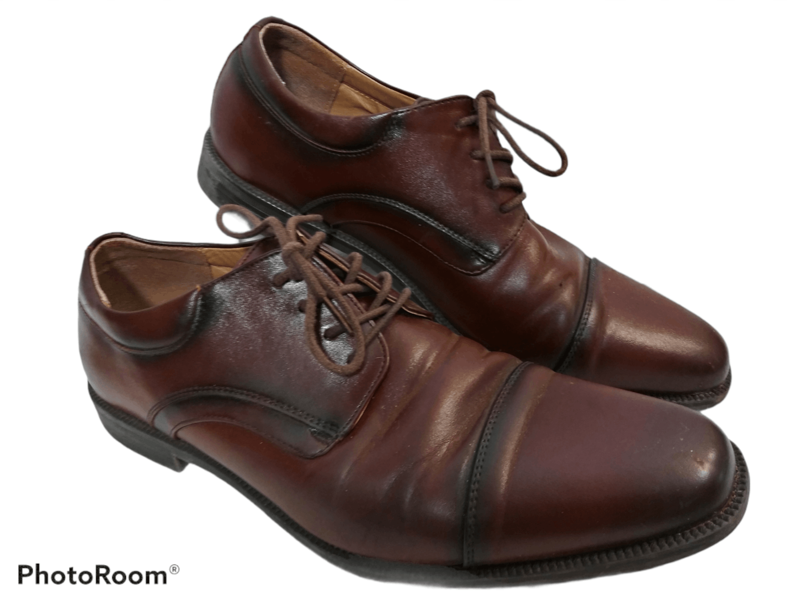 Nunn Bush Nunn Bush Men's Oxford Leather Dress Shoes Brown Size US 9 / EU 42 - 1 Preview