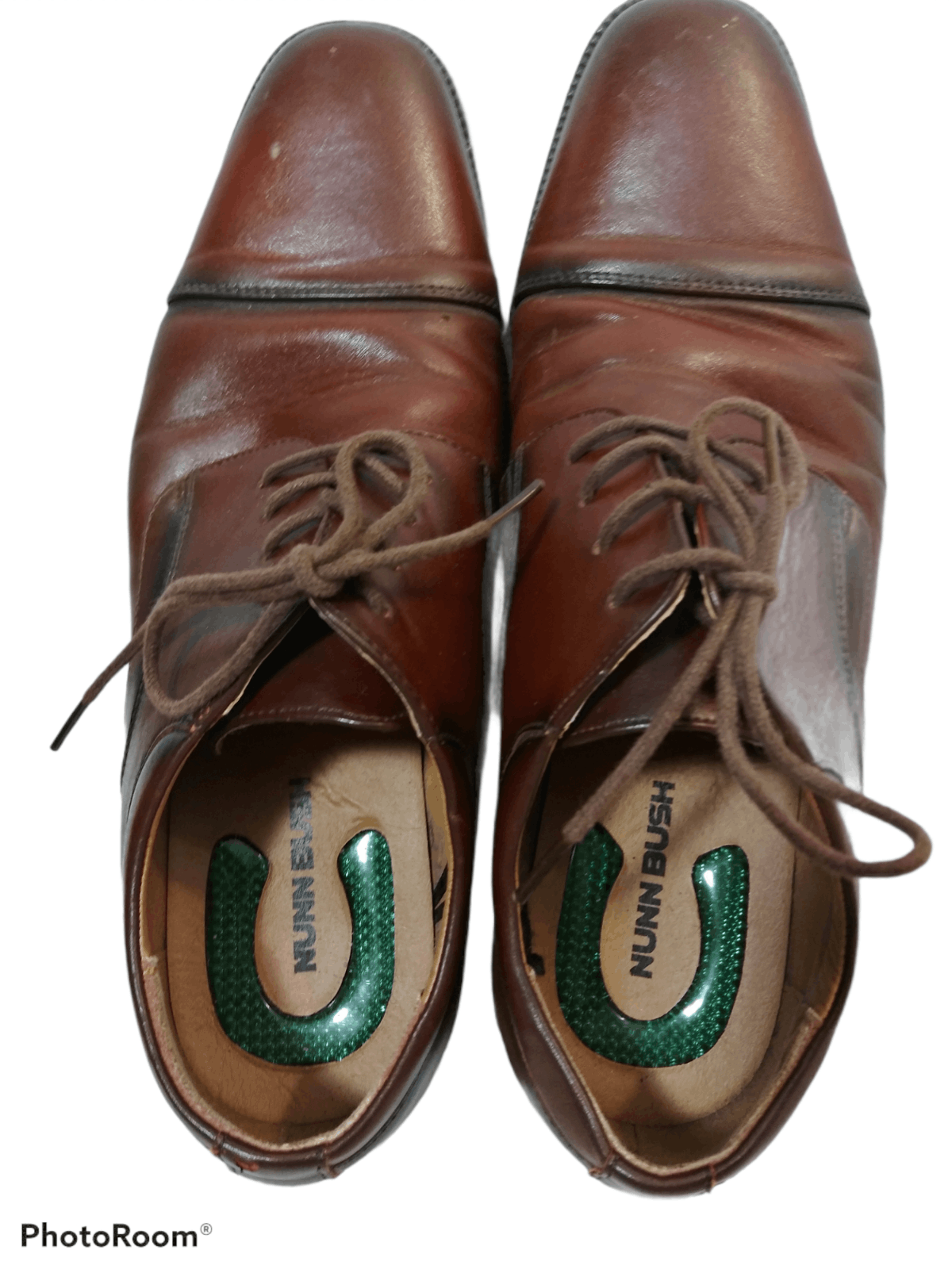 Nunn Bush Nunn Bush Men's Oxford Leather Dress Shoes Brown Size US 9 / EU 42 - 2 Preview