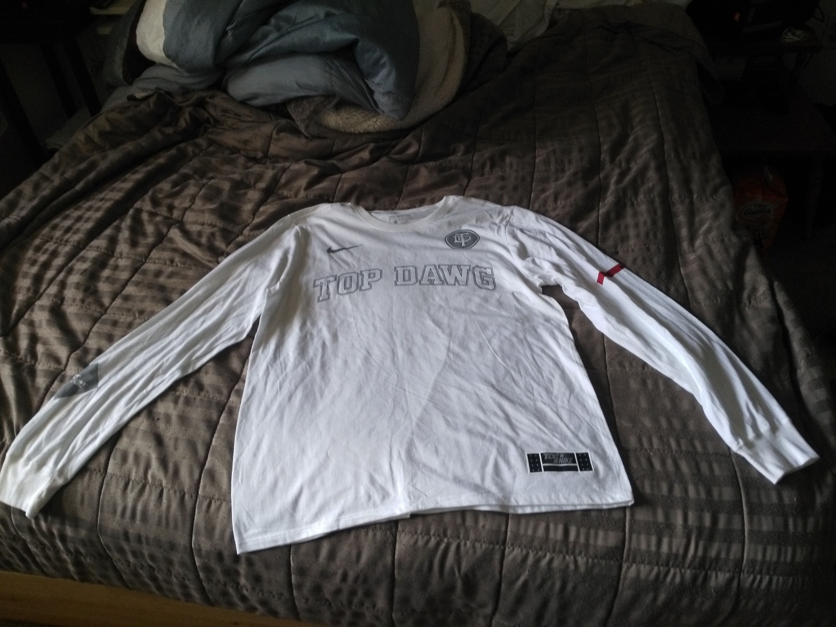Kendrick Lamar Nike Nike X TDE Collab 3M Reflective Long Sleeve Tee Grailed