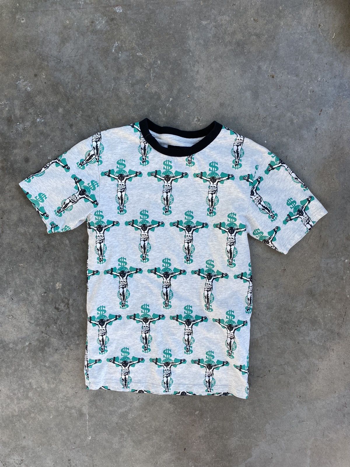 Fuck The Population Fuck The Population Christ Money All Over Logo Tee Small ❄️ Size US S / EU 44-46 / 1 - 1 Thumbnail