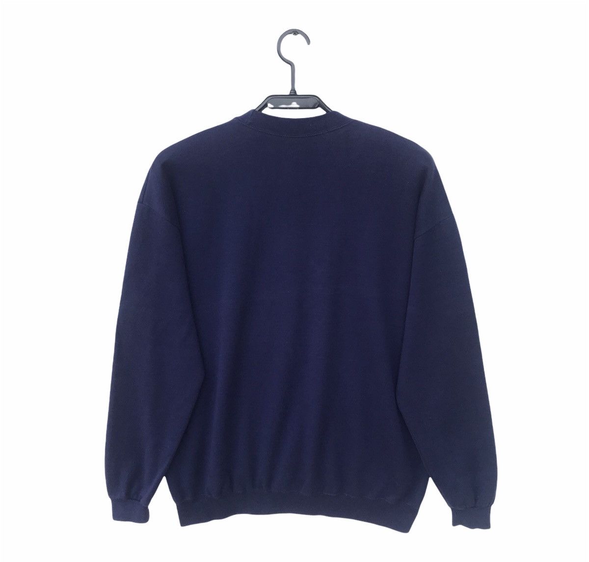 Trussardi × Vintage Vintage Trussardi Sweatshirt Big Logo Embroidered Size US L / EU 52-54 / 3 - 3 Thumbnail