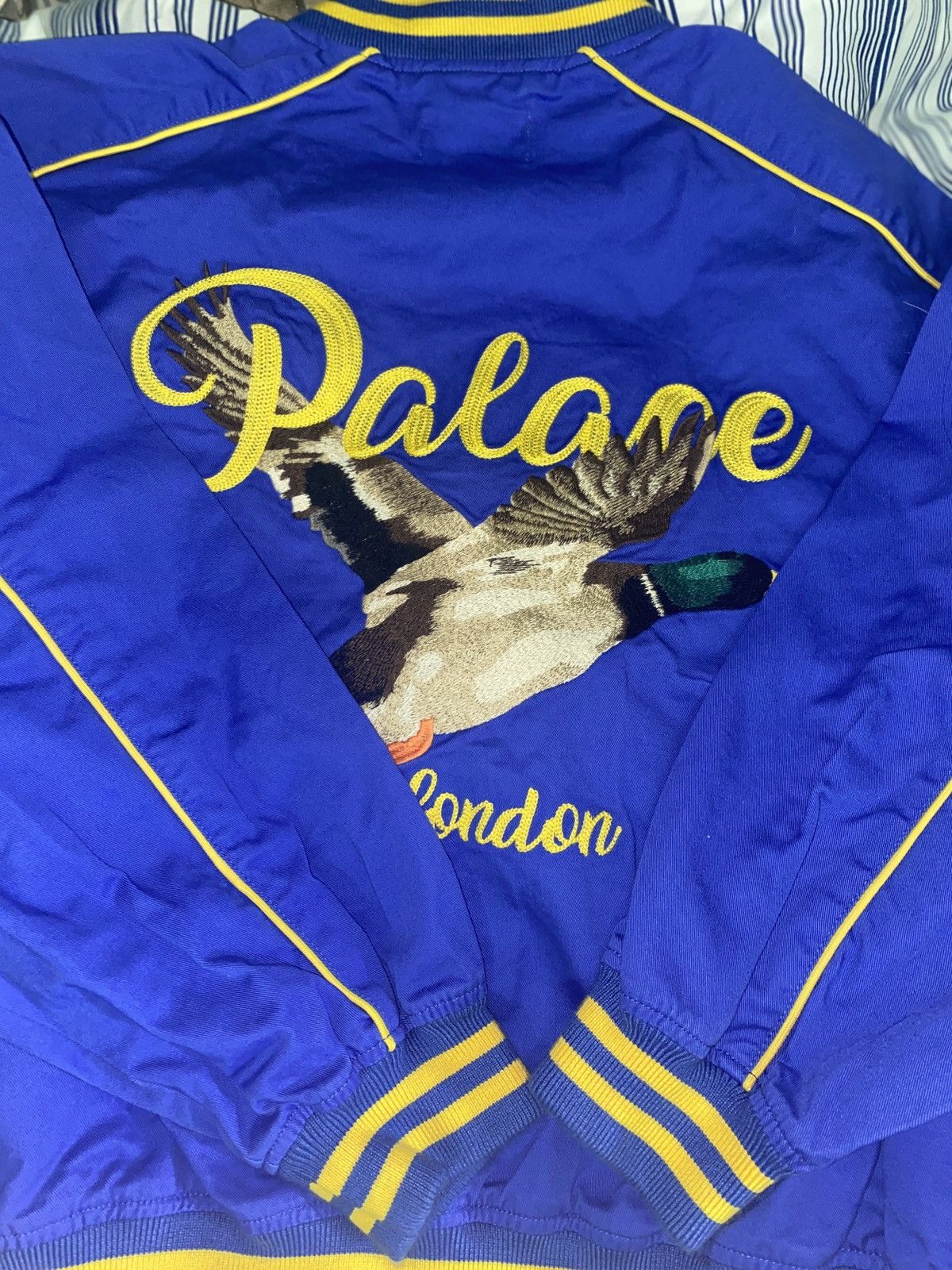 Palace Palace chain stitch bomber jacket small | Grailed