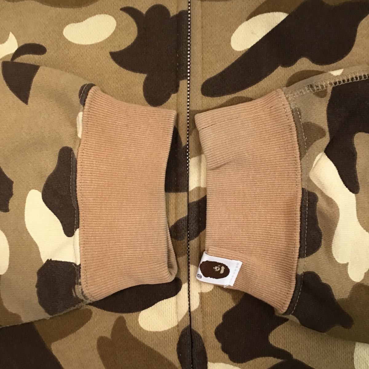 Bape BAPE Beige camo separate full zip hoodie Size US L / EU 52-54 / 3 - 5 Thumbnail