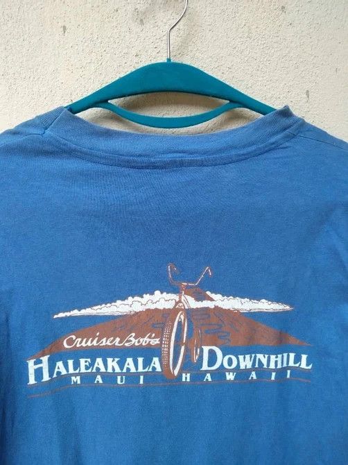 Rap Tees 🔥 90s DISTRESSED UNI-GRO AFRICAN VIOLET MIX DOWNHILL HAWAII Size US M / EU 48-50 / 2 - 2 Thumbnail